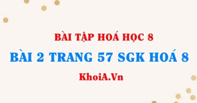 Bài 2 trang 57 SGK Hoá 8: Cách lập công thức hoá học
